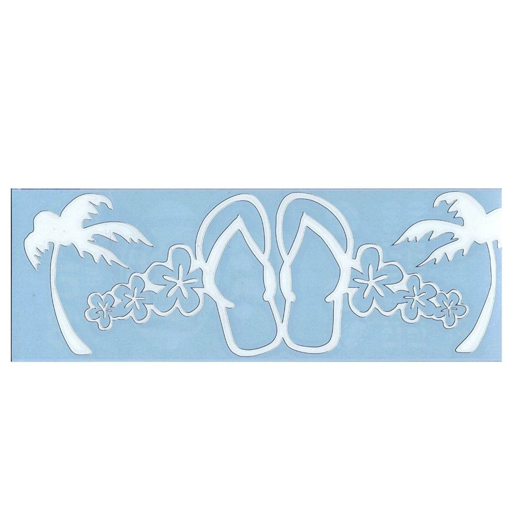 Inbloom Car Stickers - Sandals - White